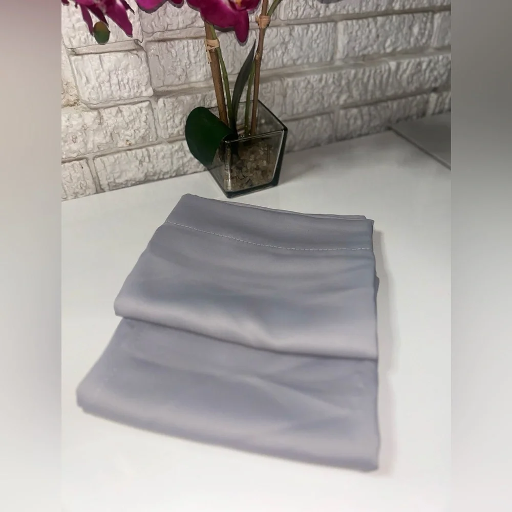 🍀 3 for $25 Versatile Functional Drapes Semi Blackout Drapes Soft Grey 36 x 29